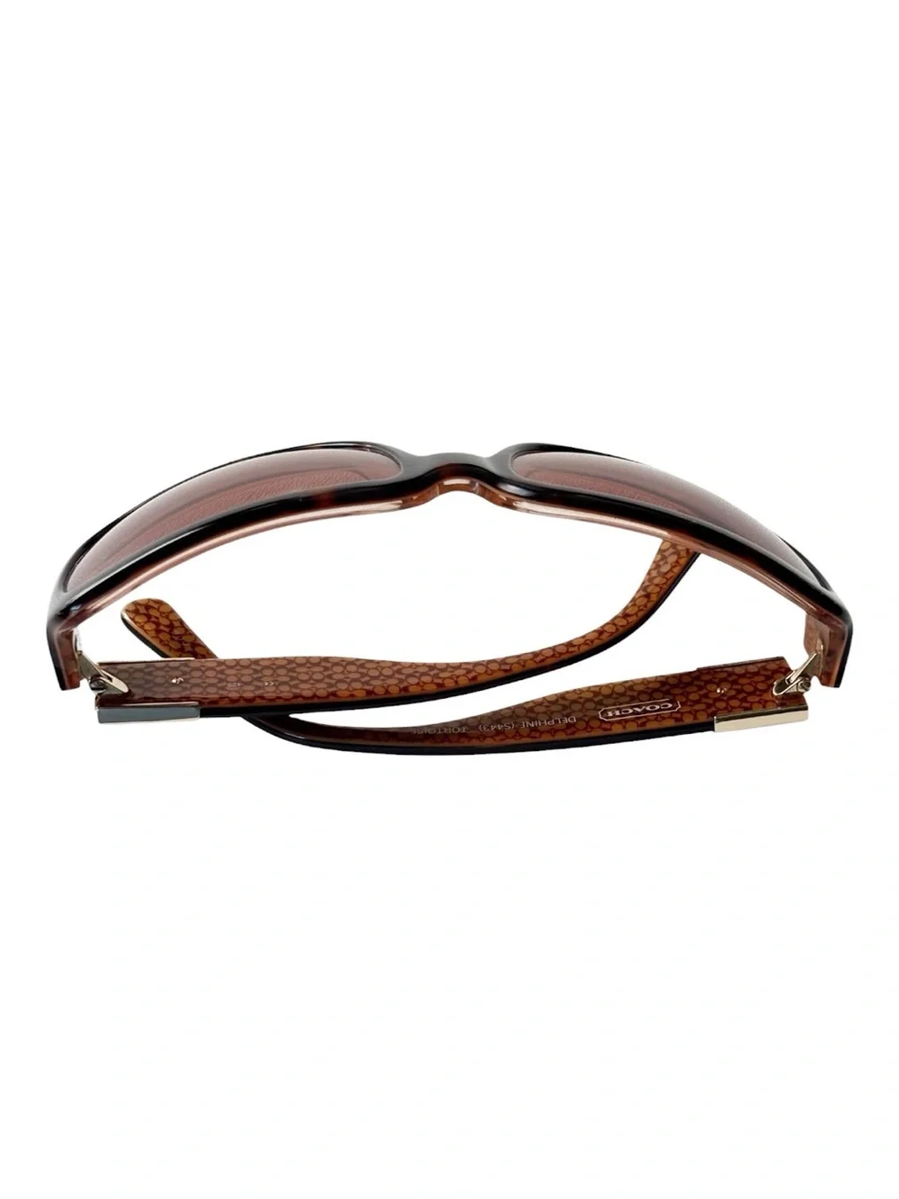 Coach vintage Delphine S443 Tortoise women’s sunglasses w/Coach Case | 57.17.125